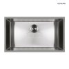 Oltens Stalvask zlewozmywak stalowy 1-komorowy 76x44 cm stal polerowana 71102100